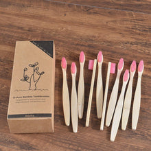 Load image into Gallery viewer, Eco Friendly Bamboo Toothbrush freeshipping - Fresh Flesh UK