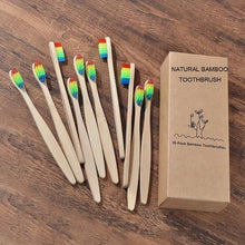 Load image into Gallery viewer, Eco Friendly Bamboo Toothbrush freeshipping - Fresh Flesh UK
