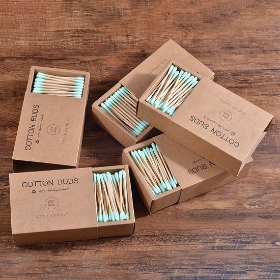 Bamboo Cotton Earbuds - Fresh Flesh UK