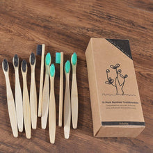 Load image into Gallery viewer, Eco Friendly Bamboo Toothbrush freeshipping - Fresh Flesh UK
