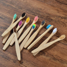 Load image into Gallery viewer, Eco Friendly Bamboo Toothbrush freeshipping - Fresh Flesh UK

