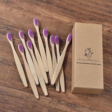 Load image into Gallery viewer, Eco Friendly Bamboo Toothbrush freeshipping - Fresh Flesh UK
