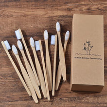Load image into Gallery viewer, Eco Friendly Bamboo Toothbrush freeshipping - Fresh Flesh UK
