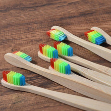 Load image into Gallery viewer, Eco Friendly Bamboo Toothbrush freeshipping - Fresh Flesh UK
