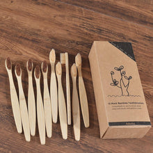 Load image into Gallery viewer, Eco Friendly Bamboo Toothbrush freeshipping - Fresh Flesh UK
