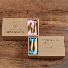 Load image into Gallery viewer, Bamboo Cotton Earbuds - Fresh Flesh UK
