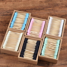 Load image into Gallery viewer, Bamboo Cotton Earbuds - Fresh Flesh UK
